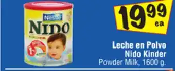 El Super Kinder powder milk offer