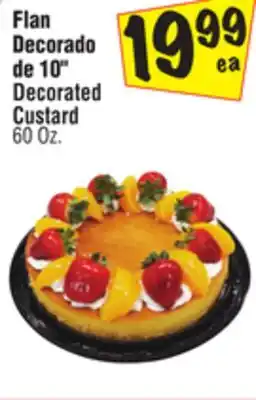 El Super Decorated custard offer