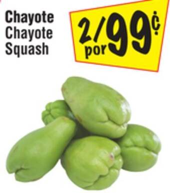 El Super Chayote squash offer