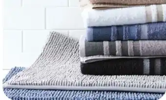 JC Penney Home expressions solid or striped bath towels offer