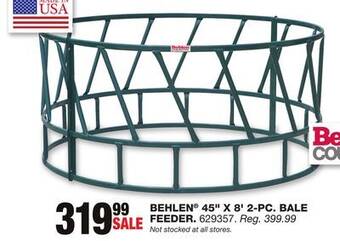 Blain's Farm & Fleet Behlen 45 x 8' 2-pc. bale feeder offer