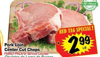 Superior Grocers Pork loin center cut chops offer