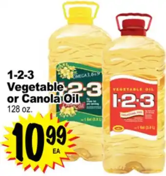 Superior Grocers 1-2-3 vegetable or canola oil offer