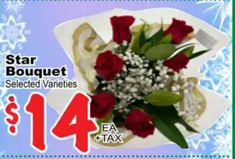 Superior Grocers Star bouquet offer