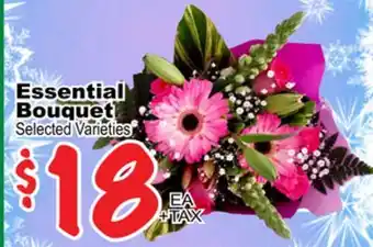 Superior Grocers Essential bouquet offer