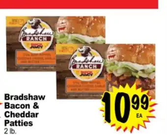 Superior Grocers Bradshaw bacon & cheddar patties offer