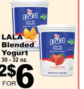 Superior Grocers Lala blended yogurt offer