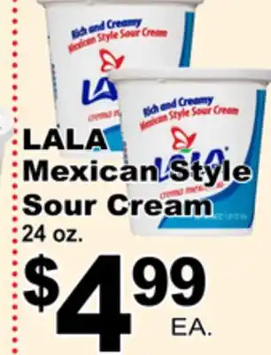 Superior Grocers Lala mexican style sour cream offer