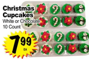 Superior Grocers Christmas cupcakes offer