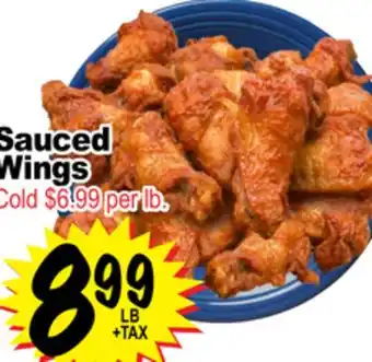 Superior Grocers Sauced wings offer