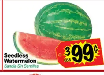 Superior Grocers Seedless watermelon offer