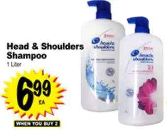 Superior Grocers Head & shoulders shampoo offer