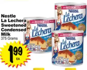 Superior Grocers Nestle la lechera sweetened condensed milk offer