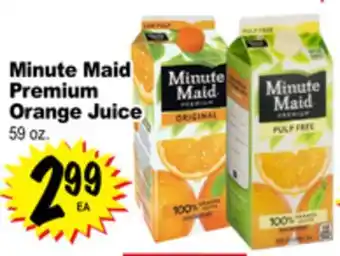 Superior Grocers Minute maid premium orange juice offer