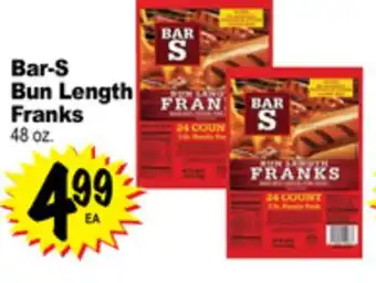 Superior Grocers Bar-s bun length franks offer