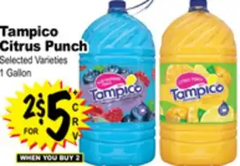 Superior Grocers Tampico citrus punch offer
