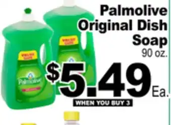 Superior Grocers Palmolive original dish soap offer