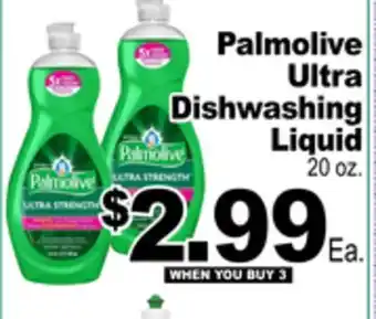 Superior Grocers Palmolive ultra dishwashing liquid offer