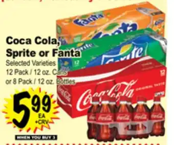 Superior Grocers Coca cola, sprite or fanta offer