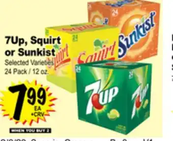 Superior Grocers 7up, squirt or sunkist offer