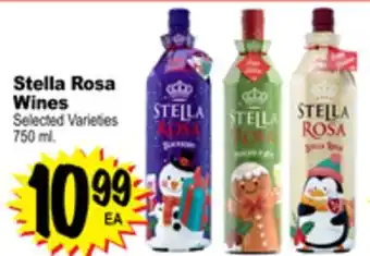 Superior Grocers Stella rosa wines offer