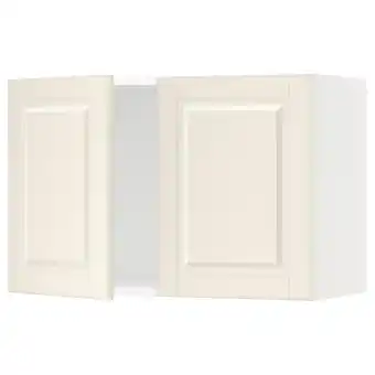 Ikea Sektion wall cabinet with 2 doors, white/bodbyn off-white, 30x15x20 offer