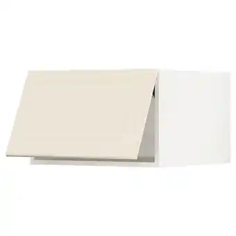 Ikea Sektion top cabinet for fridge/freezer, white/bodbyn off-white, 24x24x15 offer