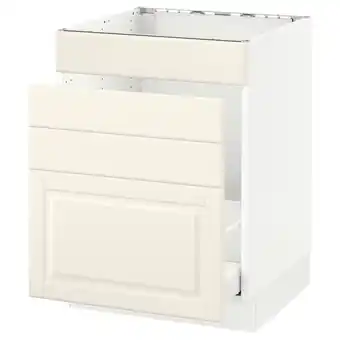 Ikea Sektion base cabinet f/sink & waste sorting, white maximera/bodbyn off-white, 24x24x30 offer