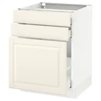 Ikea Sektion base cabinet/p-out storage/2 drawer, white maximera/bodbyn off-white, 24x24x30 offer