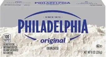 Kroger Philadelphia cream cheese offer