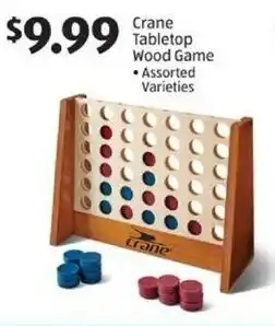Aldi Crane Tabletop Wood Game offer