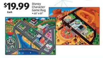 Aldi Disney Character Game Rug offer