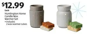 Aldi Huntington Home Candle Wax Warmer Set offer