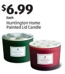 Aldi Huntington Home Painted Lid Candle offer