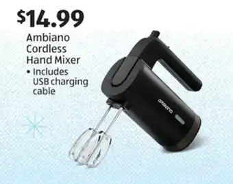 Aldi Ambiano Cordless Hand Mixer offer