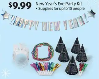 Aldi New Year's Eve Party Kit offer