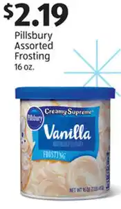 Aldi Pillsbury Assorted Frosting 16 oz. offer