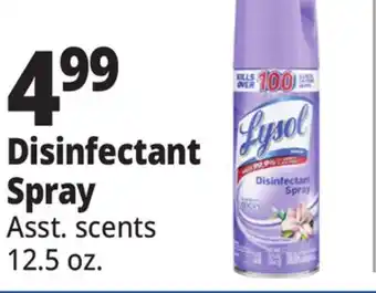 Ocean State Job Lot Disinfectant spray offer