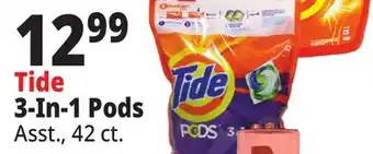 Ocean State Job Lot Tide 3-in-1 pods offer