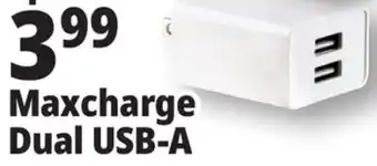 Ocean State Job Lot Maxcharge dual usb-a offer