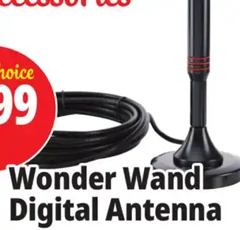Ocean State Job Lot Wonder wand digital antenna offer