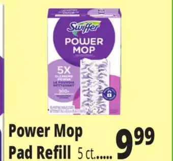 Ocean State Job Lot Power mop pad refill offer