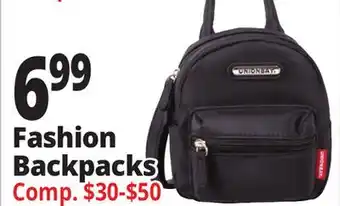 Ocean State Job Lot Fashion backpacks offer