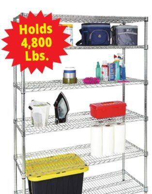Ocean State Job Lot 6 tier heavy duty adjustable offer