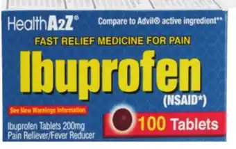 Ocean State Job Lot Ibuprofen 200 mg tablets, 100 count offer