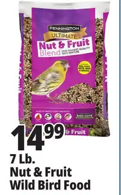 Ocean State Job Lot 7 lb. nut & fruit wild bird food offer
