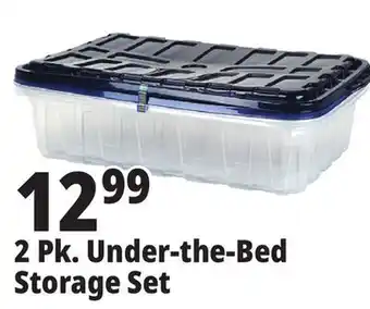 Ocean State Job Lot Mr. fresh under the bed storage bins, 2 count offer