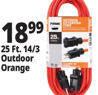 Ocean State Job Lot Prime 14/3 heavy-duty outdoor extension cord, 25' offer