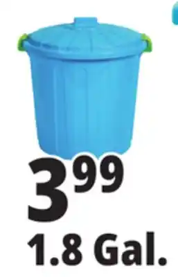 Ocean State Job Lot Hemicasa small oscar bin with lid and handles, 7 l offer