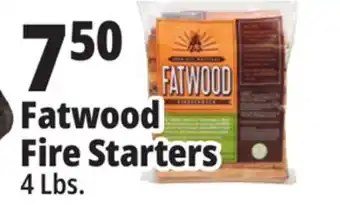 Ocean State Job Lot Fatwood firestarter offer